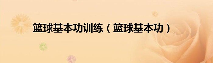 篮球训练计划和训练日程怎么写_2